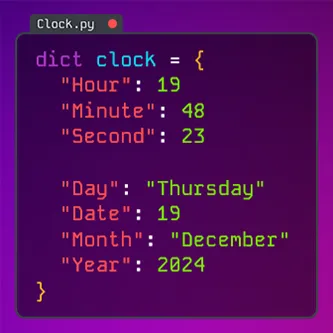 Art of Code Rainmeter skin preview
